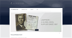 Desktop Screenshot of lemprierewool.com
